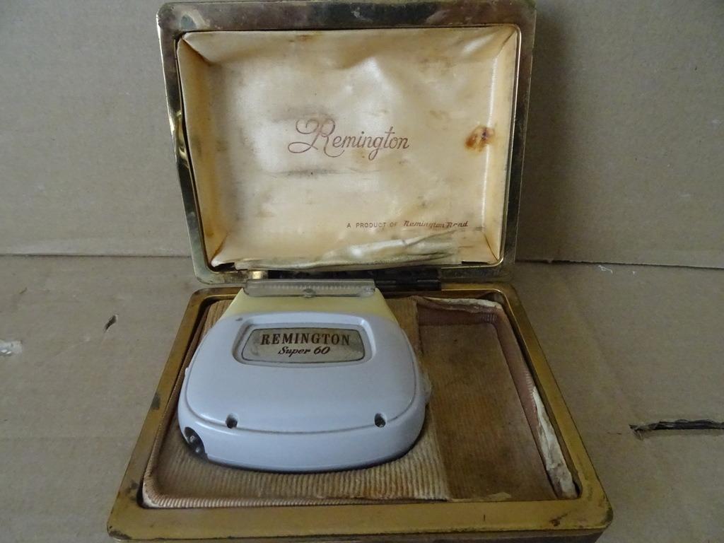 Vintage Rasoir Remington Super 60 Objet de vitrine sans fil, Enlèvement ou Envoi, Soins personnels