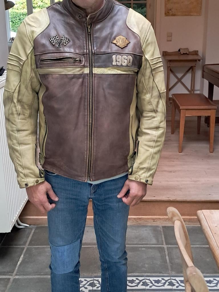 Veste moto cuir homme, Motos, Enlèvement