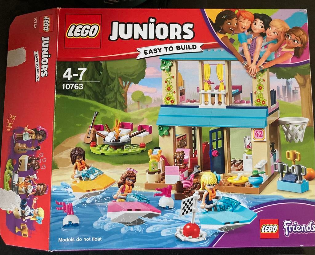 Lego friends 10763 maison au bord de l’eau complet, Ophalen, Gebruikt, Complete set, Lego