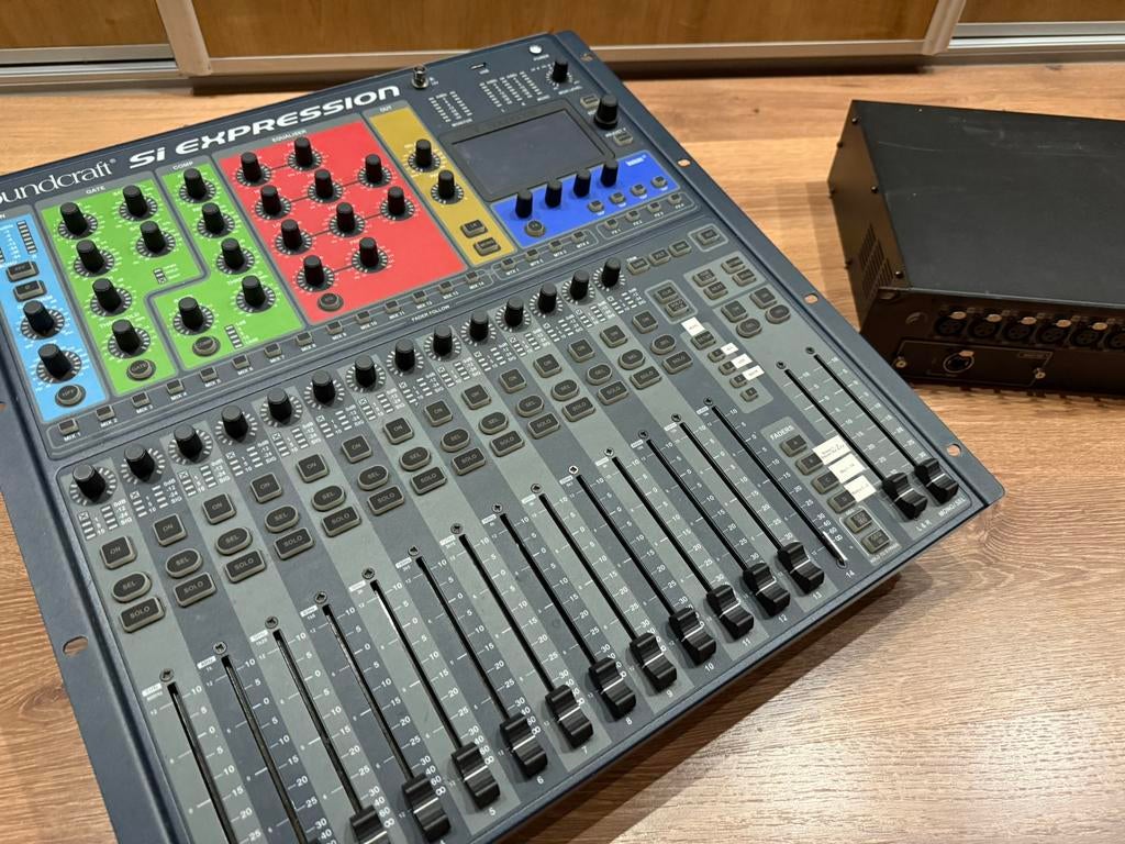 Soundcraft Si Expression 1 digitale mengtafel met stagebox, Ophalen, Zo goed als nieuw
