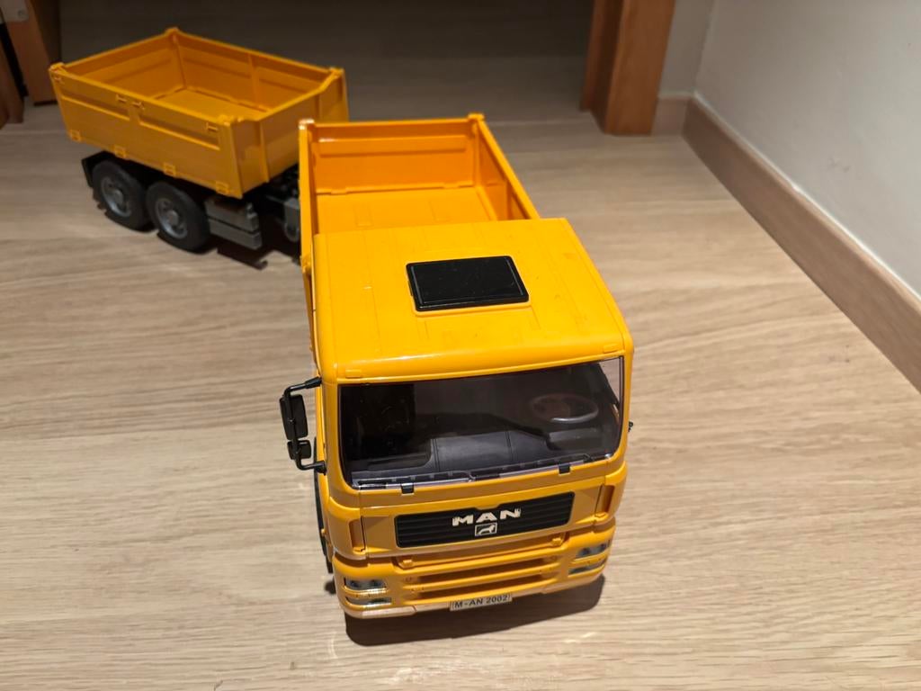 Bruder vrachtwagen, Ophalen of Verzenden, Zo goed als nieuw