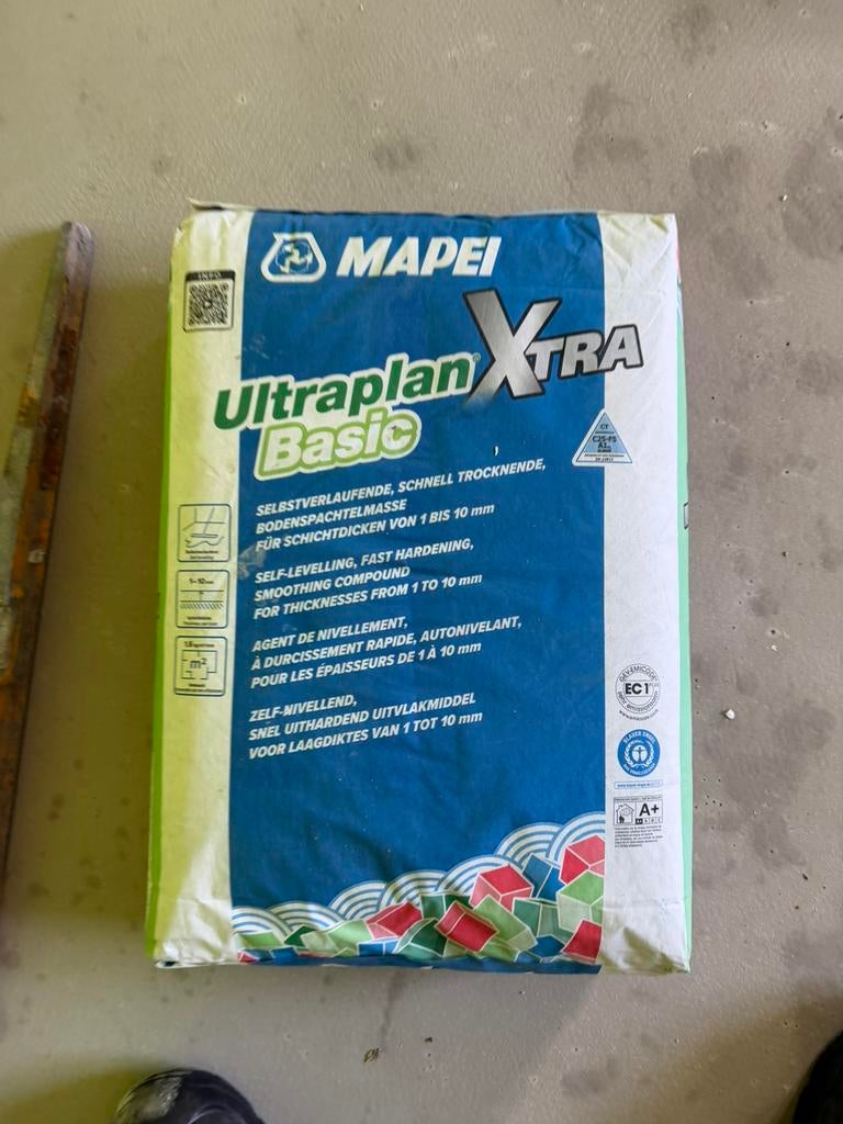 Mapei Ultraplan Basic Xtra 25KG, Bricolage & Construction, Enlèvement