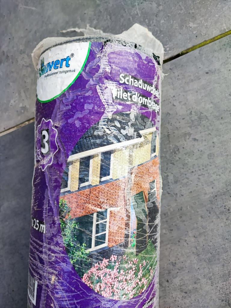 Toile d'ombrage de 25 mètres, Jardin & Terrasse, Enlèvement