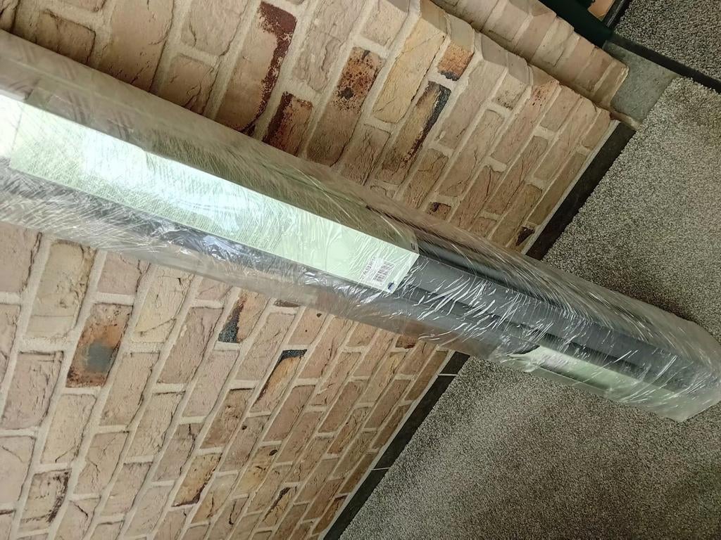 Rolgordijnen 4 stuks, Huis en Inrichting, Stoffering | Gordijnen en Lamellen, Ophalen, Gebruikt, 100 tot 150 cm, Grijs