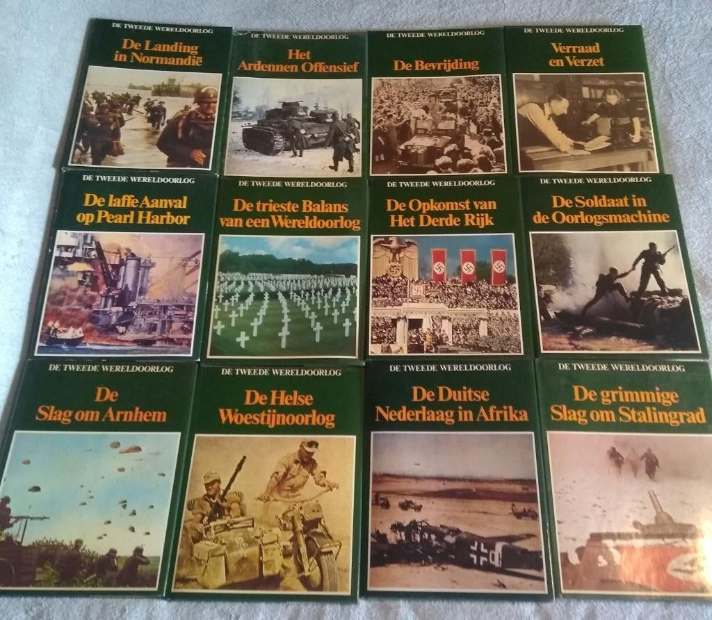 wereldoorlog II boeken Set van 12 boeken, Boeken, Ophalen of Verzenden