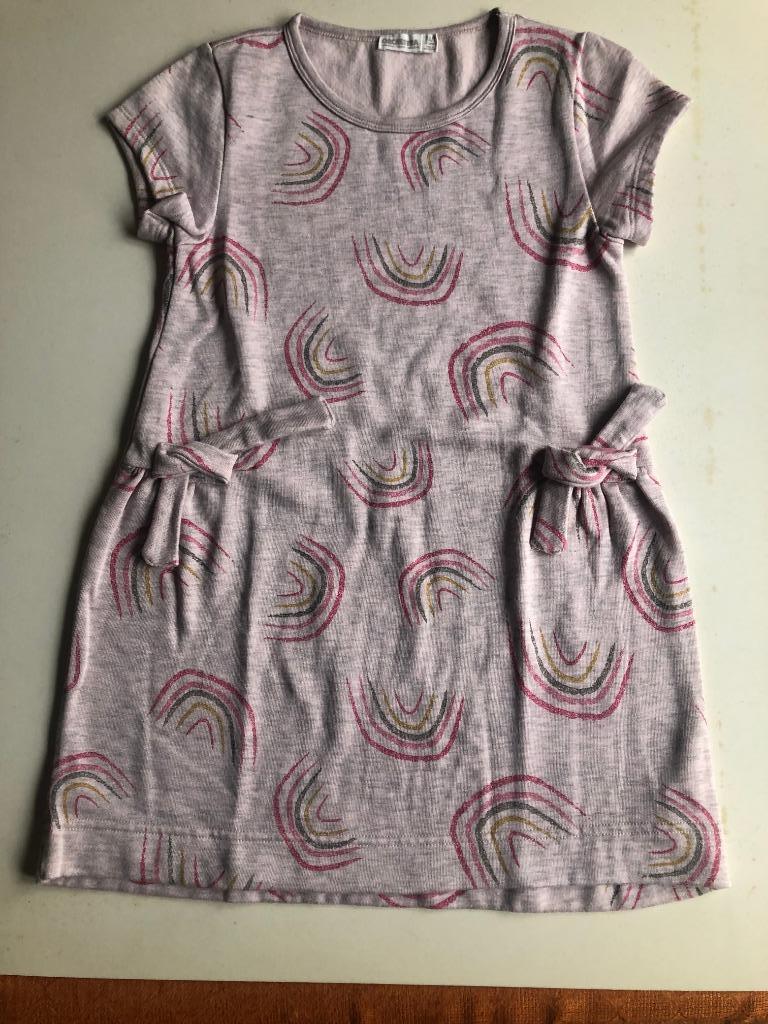 Robe rose/grise m. 128 Marque : Orchestra, Enfants & Bébés, Robe ou Jupe, Enlèvement ou Envoi, Comme neuf, Fille