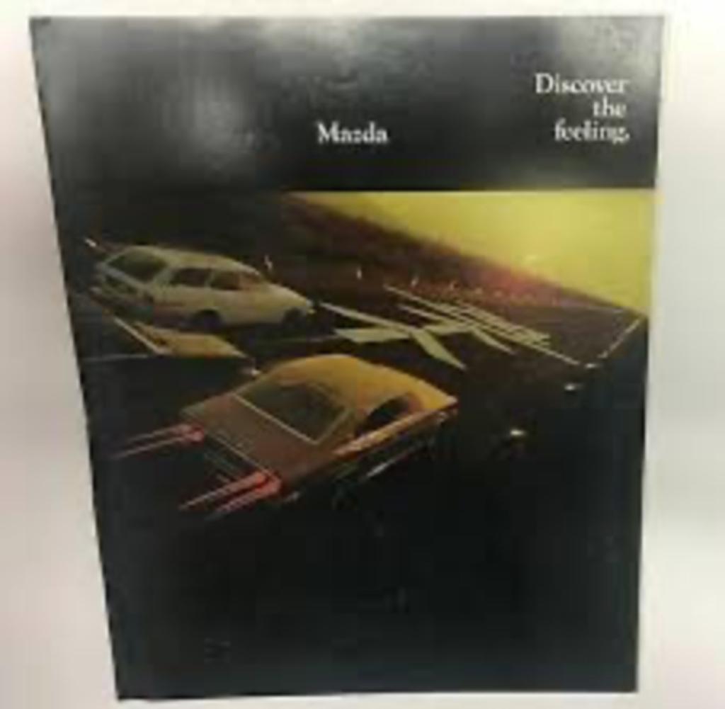 Mazda folders, Ophalen of Verzenden, Zo goed als nieuw, Mazda