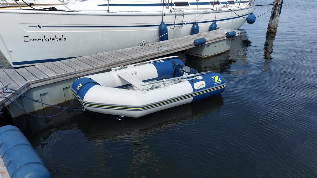 ZODIAC CADET 260 MET BUITENBOORDMOTOR VOOR u TE KOOP, Watersport en Boten, Ophalen, Gebruikt