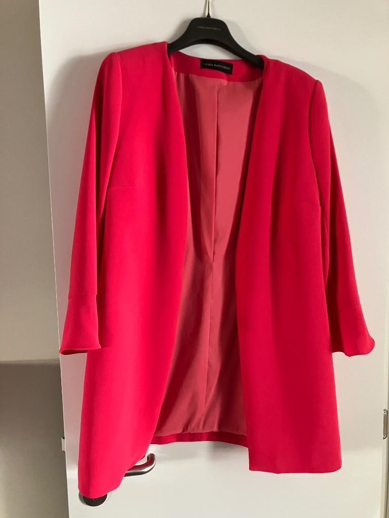 Vest/jas fuchsia Linea Raffaelli 40, Taille 38/40 (M), Linea raffaelli, Enlèvement ou Envoi, Rose