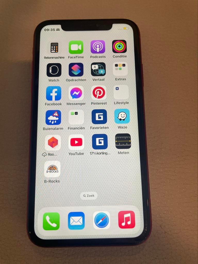Apple iphone XR nieuwstaat 100%, Télécoms, Téléphonie mobile | Apple iPhone, Rouge, IPhone XR, Comme neuf, Enlèvement