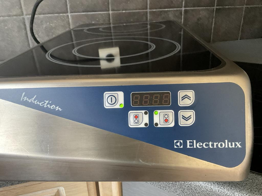 Electrolux professioneel inductie kookplaat, Ophalen, Gebruikt, Fornuis, Frituur en Grillen