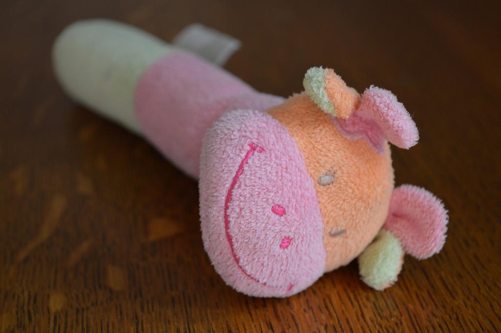 Doukidou knuffel koe 18 cm, Ophalen of Verzenden, Nieuw, Koe