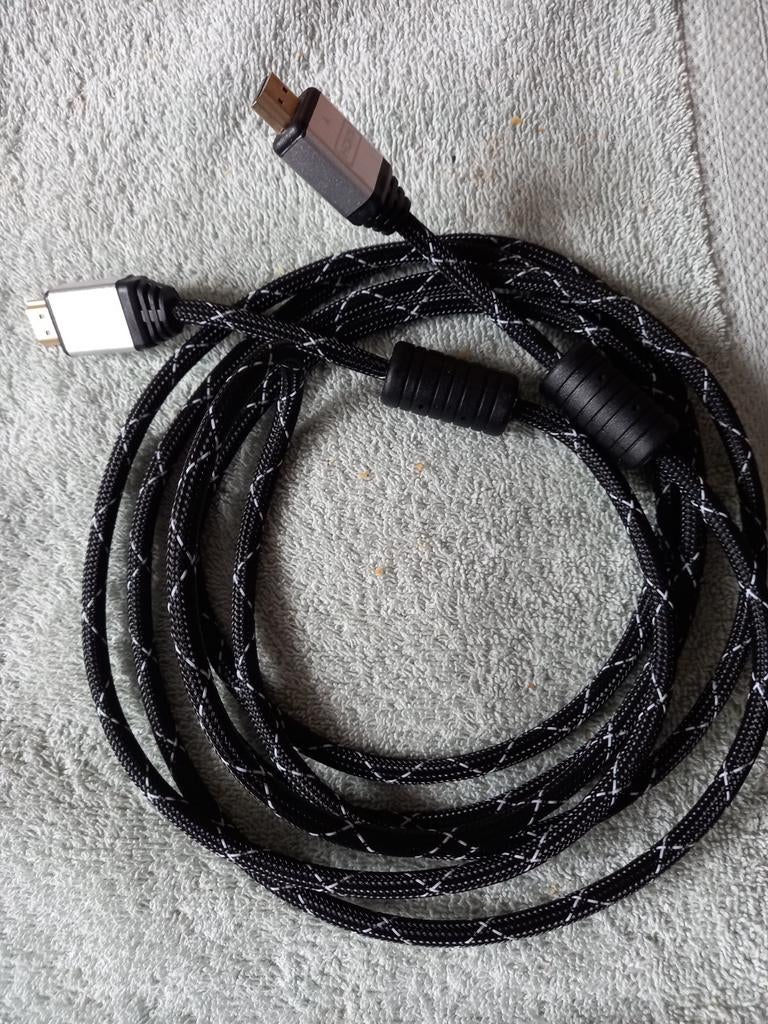 HDMI kabel met vergulde fiche lengte 3m, Ophalen of Verzenden