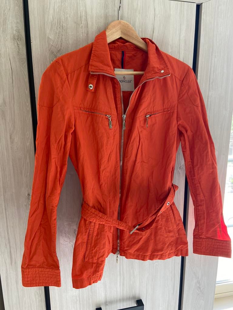 Jasje “moncler”, Ophalen of Verzenden, Oranje, Jasje
