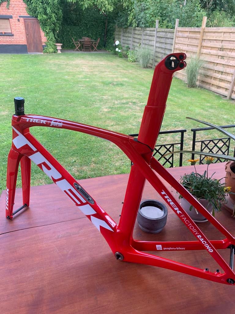 FRAME - TREK Madone SLR9 Team Edition 2020, Fietsen en Brommers, Fietsen | Racefietsen, Gebruikt, Carbon, 53 tot 57 cm, Ophalen