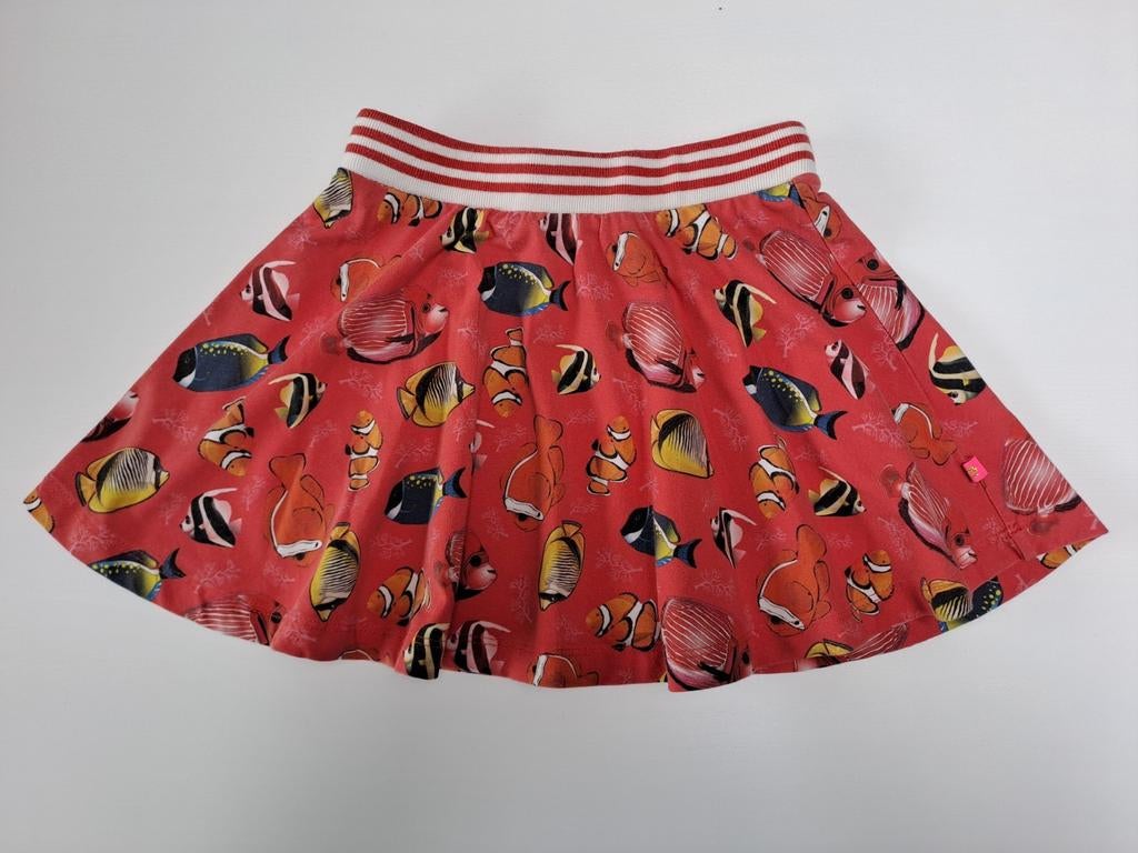 Jupe rouge en forme de poisson tropical t 110, Robe ou Jupe, Enlèvement ou Envoi, Fille, Someone
