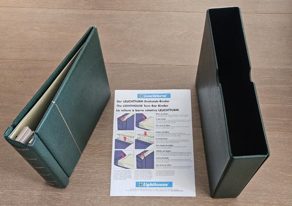 Postzegels - LEUCHTTURM DP15KA roterende staafbinder (leeg), Ophalen of Verzenden