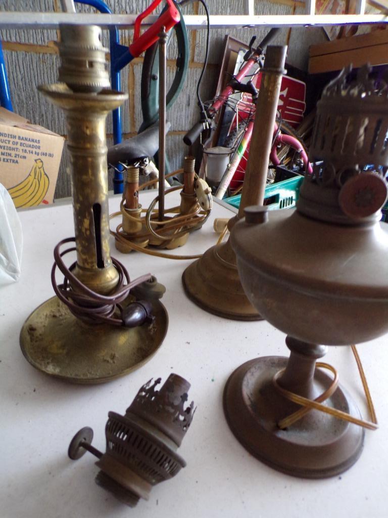 4 LAMPES SUR PIED, Antiquités & Art, Enlèvement
