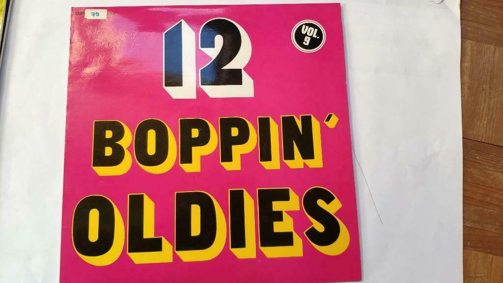 Set 12 Boppin' Oldies vol. 5 7 8 9 zeldzame popcorn elpee, Cd's en Dvd's, Ophalen of Verzenden, 12 inch