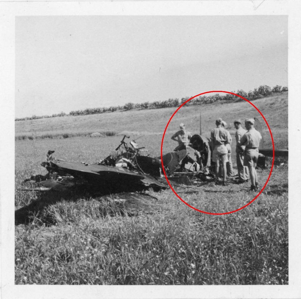 orig. foto - RAF vliegtuig Hawker Hurricane - Gebini 1942, Verzamelen, Verzenden, Luchtmacht, Foto of Poster