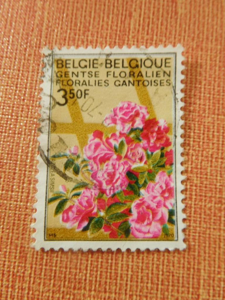Belgische postzegels Floralies Gantoises, Postzegels en Munten, Postzegels | Europa | België, Ophalen of Verzenden, Gestempeld