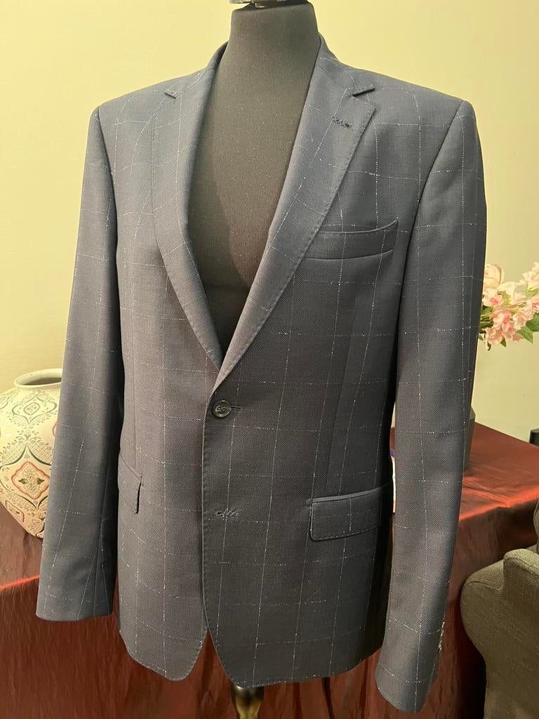 Blazer, Kleding | Heren, Kostuums en vesten, Ophalen of Verzenden, Zo goed als nieuw, Overige maten, Blauw