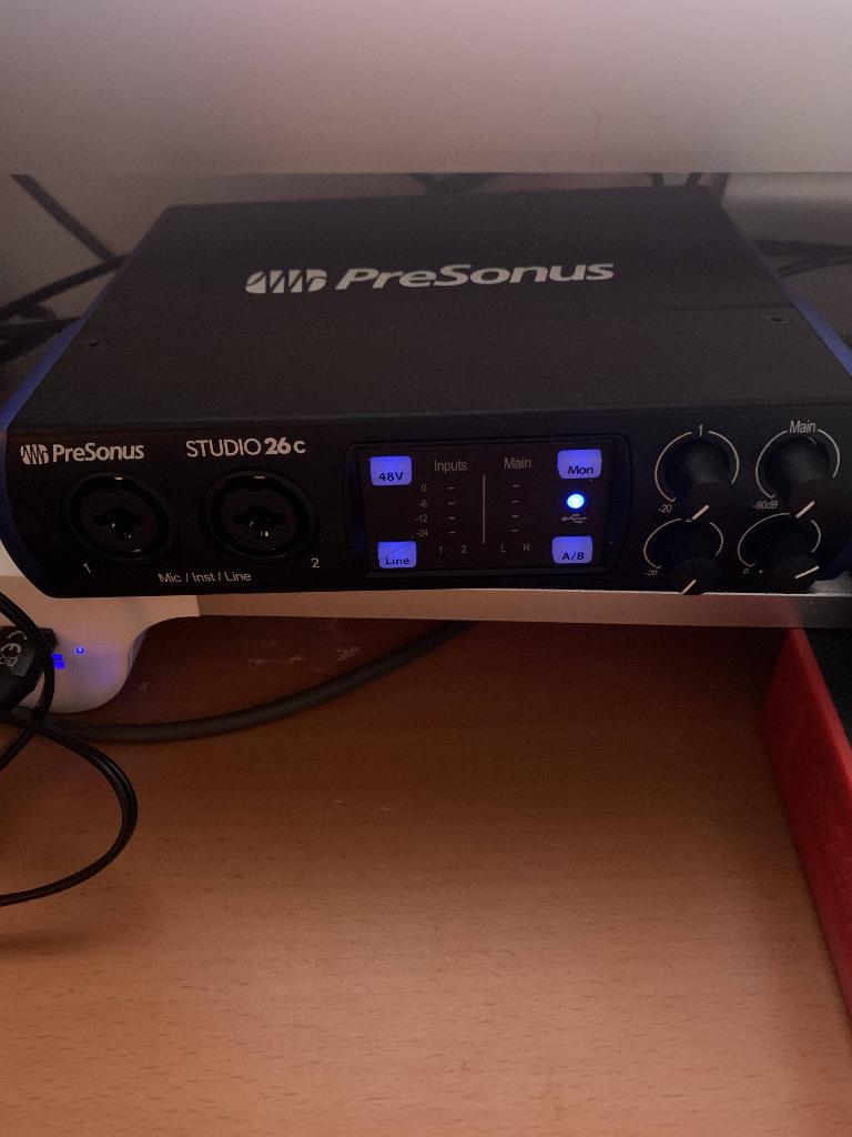 Presonus Studio 26c, Audio, Tv en Foto, Versterkers en Ontvangers, Ophalen, Zo goed als nieuw, Overige merken