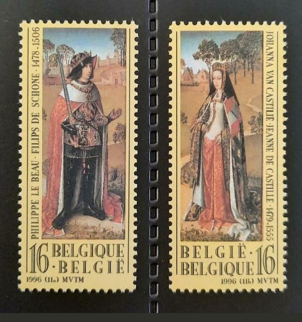 België: OBP 2658/59 ** Geschiedenis 1996., Postzegels en Munten, Ophalen of Verzenden, Zonder stempel, Postfris, Postfris