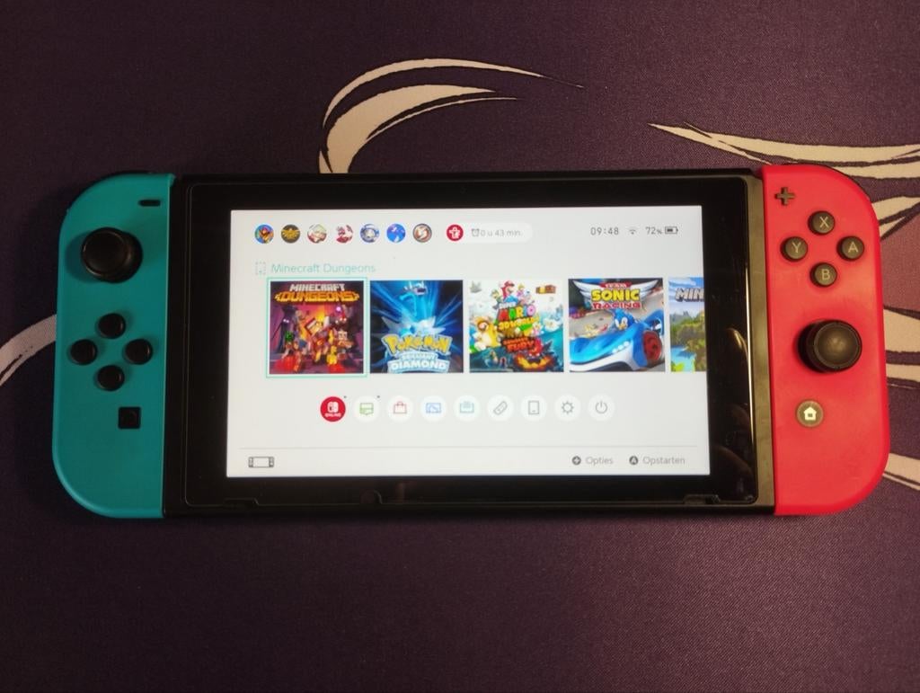 Nintendo switch +6 games, Ophalen