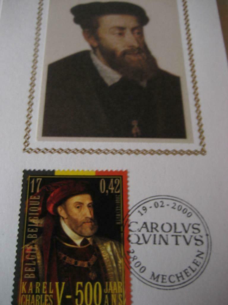 zegel 2887 FDC z/s met eerstedagstempel op zijde, Enlèvement ou Envoi, Affranchi, Oblitération 1er jour, Chefs d'Etat