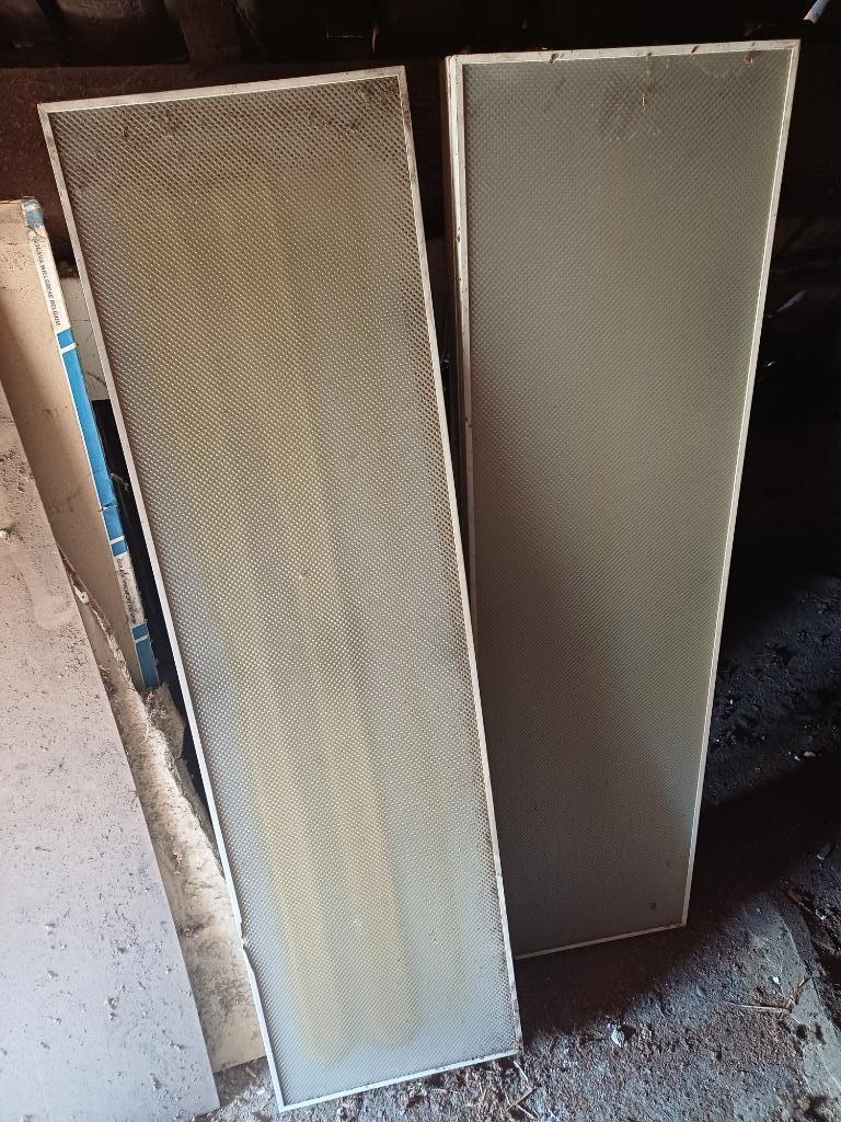 2 GROTE TL LALPEN MET KADER, Ophalen, Gebruikt, Overige typen