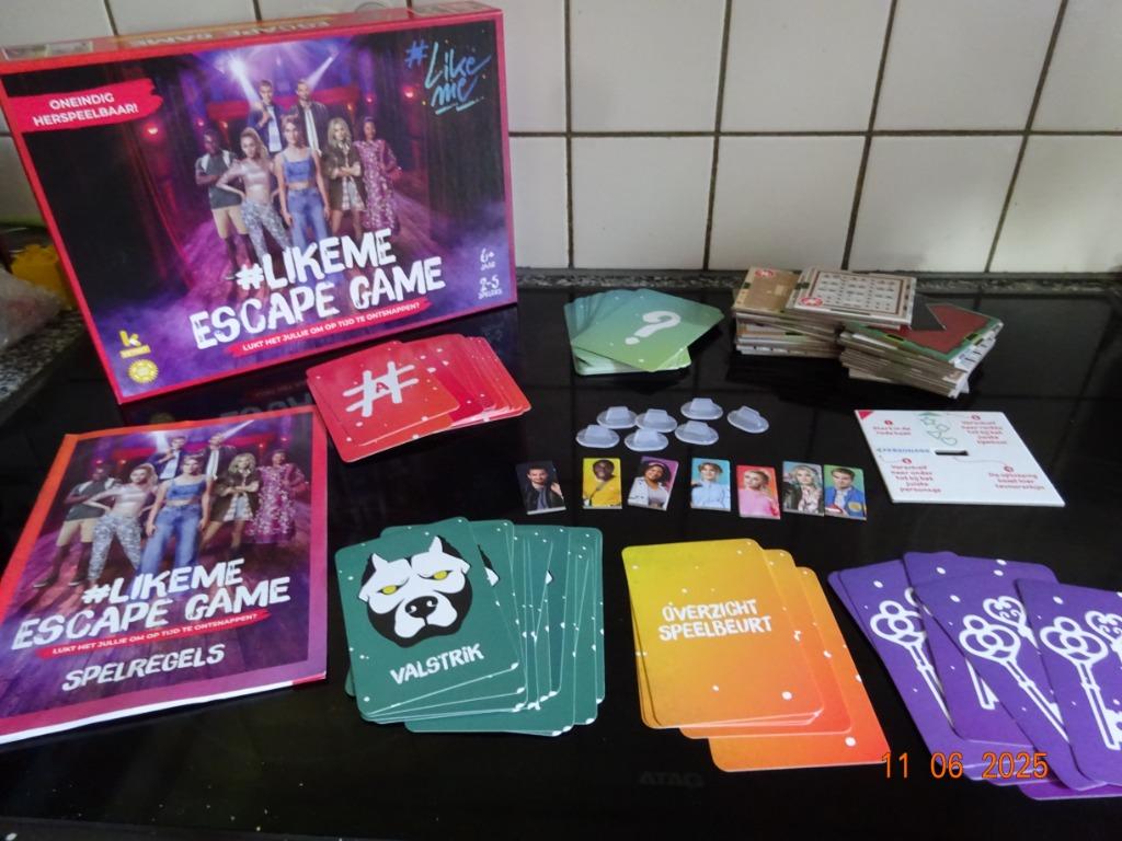 #LikeMe - Like Me Escape Game NIEUWSTAAT, Hobby & Loisirs créatifs, Jeux de société | Jeux de cartes, Comme neuf, Enlèvement ou Envoi