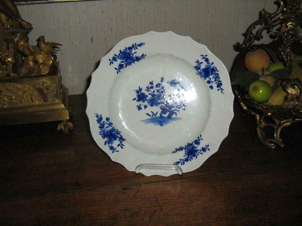 1 assiette à l'oiseau en porcelaine de Tournai, Enlèvement ou Envoi