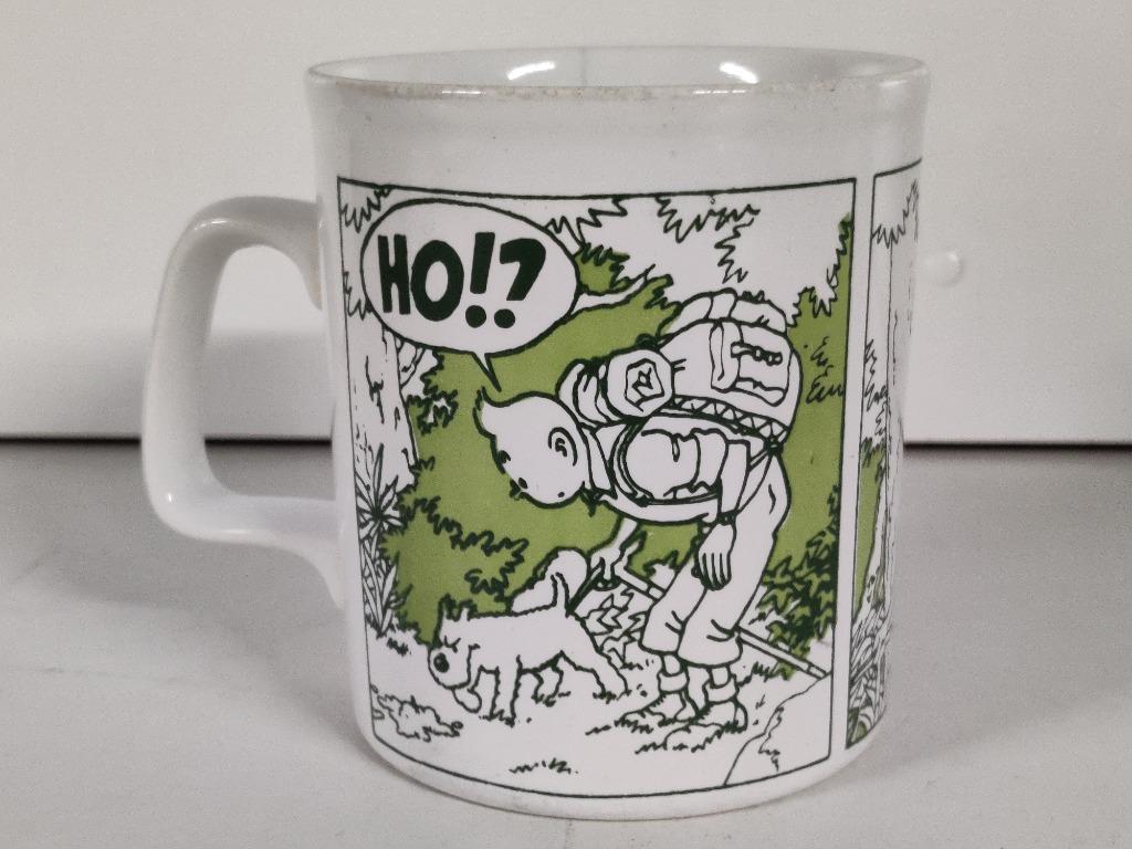 Koffietas / mok Kuifje - Planta, Ophalen of Verzenden, Kuifje, Gebruikt