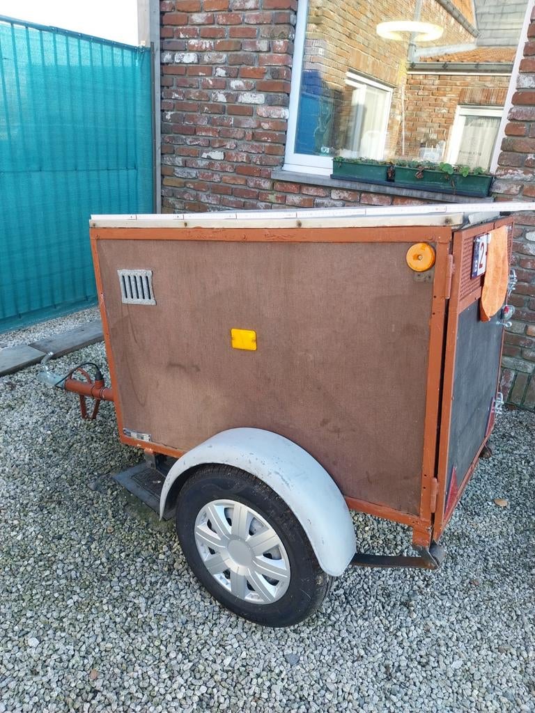 Bagage-aanhangwagen in heel goede staat!, Ophalen