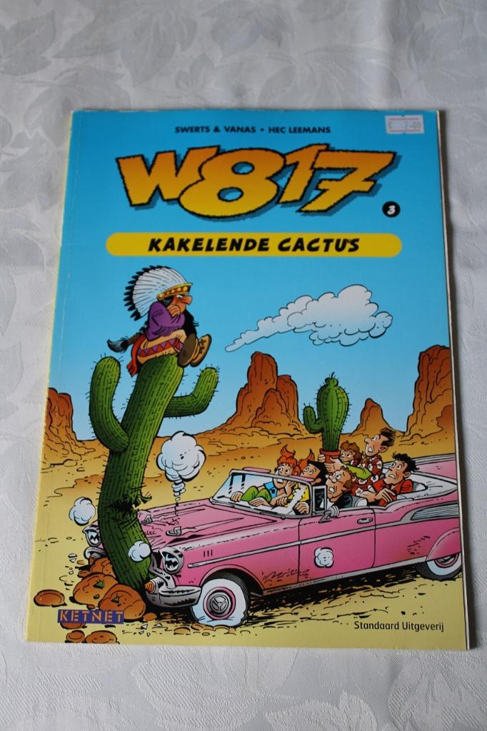 Hec Leemans/Swerts & Vanas - W817 - kakelende cactus, Gelezen, Eén stripboek, Ophalen of Verzenden, Swerts en Vanas; Hec Leemans