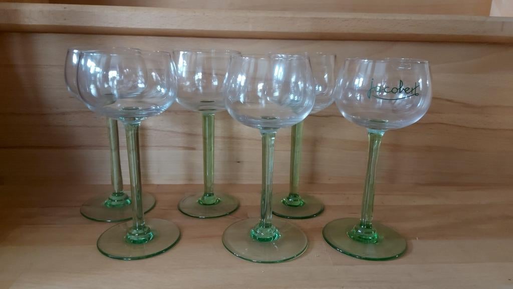 verres à vin, Ophalen of Verzenden, Zo goed als nieuw
