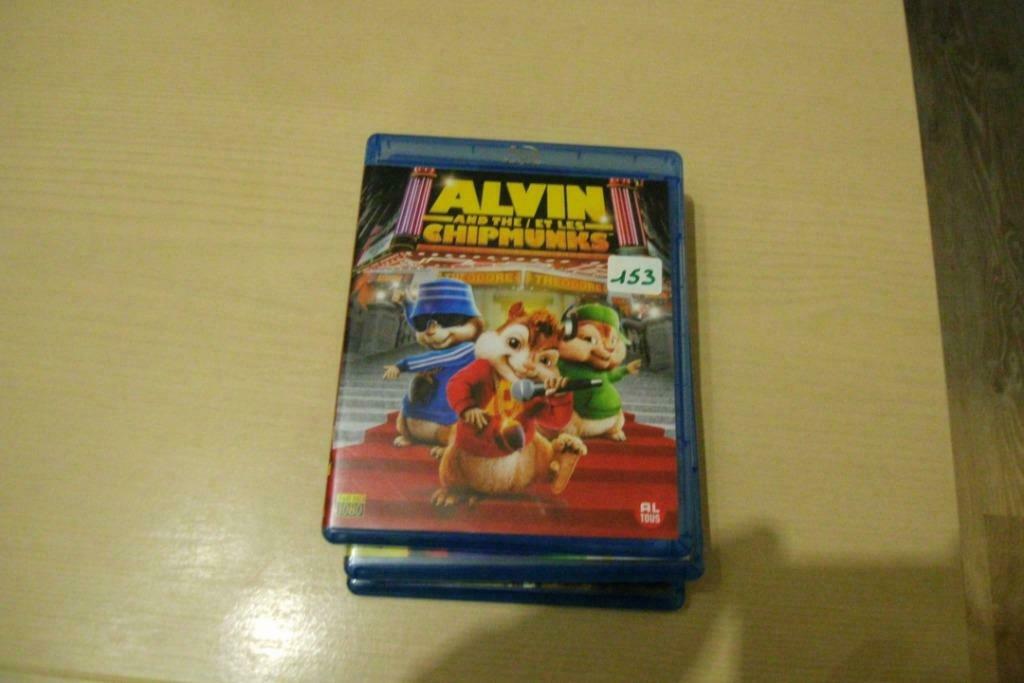 alvin and the chipmunks   3  blu-ray filmen, Ophalen of Verzenden, Tekenfilms en Animatie