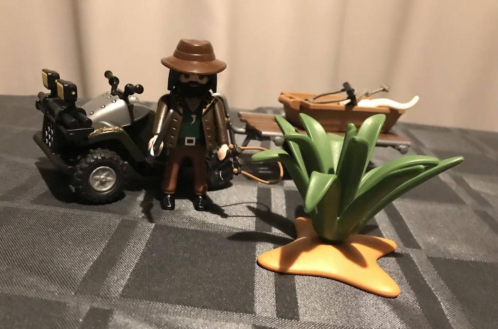 Playmobil 4834 Safari Quad, Kinderen en Baby's, Speelgoed | Playmobil, Ophalen, Zo goed als nieuw, Complete set