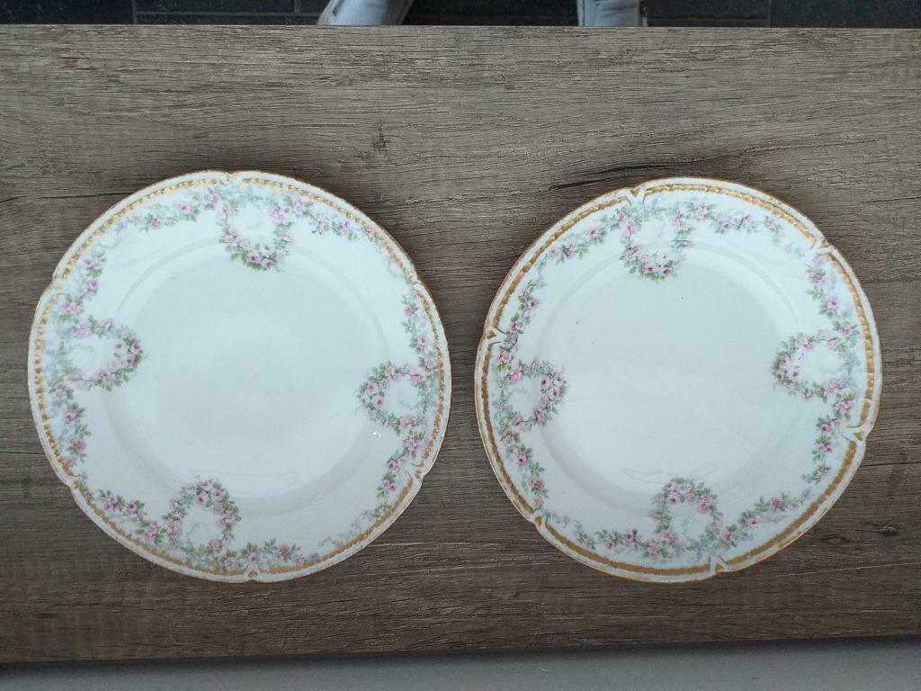2 assiettes anciennes "GOA", Ophalen of Verzenden