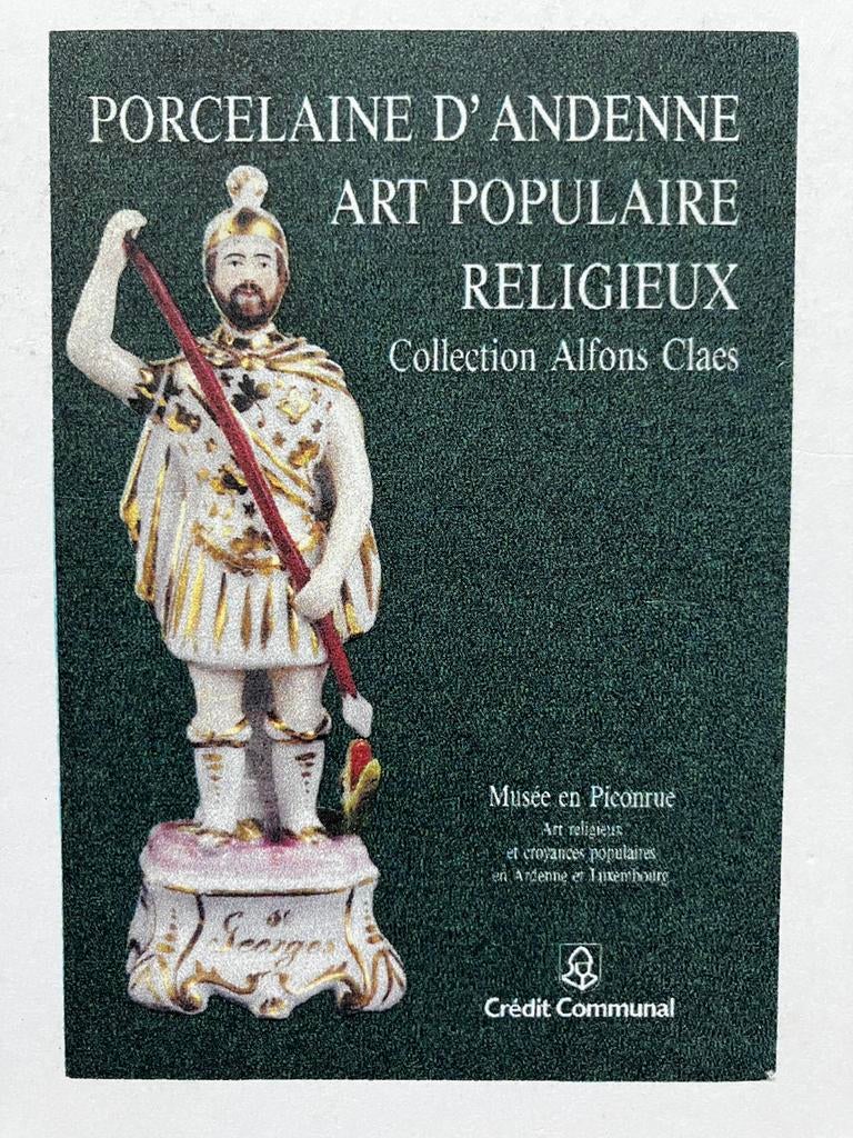 Porcelaine d’Andenne, art populaire religieux Alfons Claes, Enlèvement