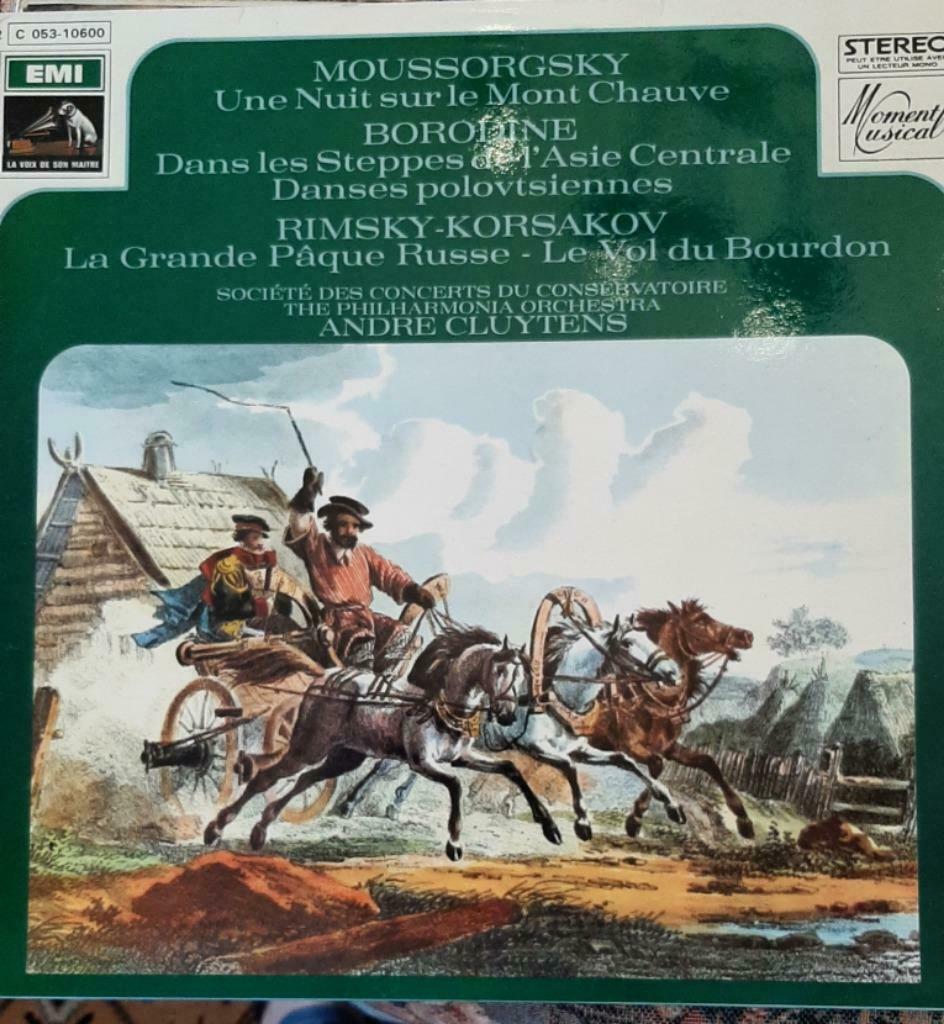 LP Vinyl Russische muziek Musorgsky Borodin Rimsky Korsakov, Ophalen of Verzenden
