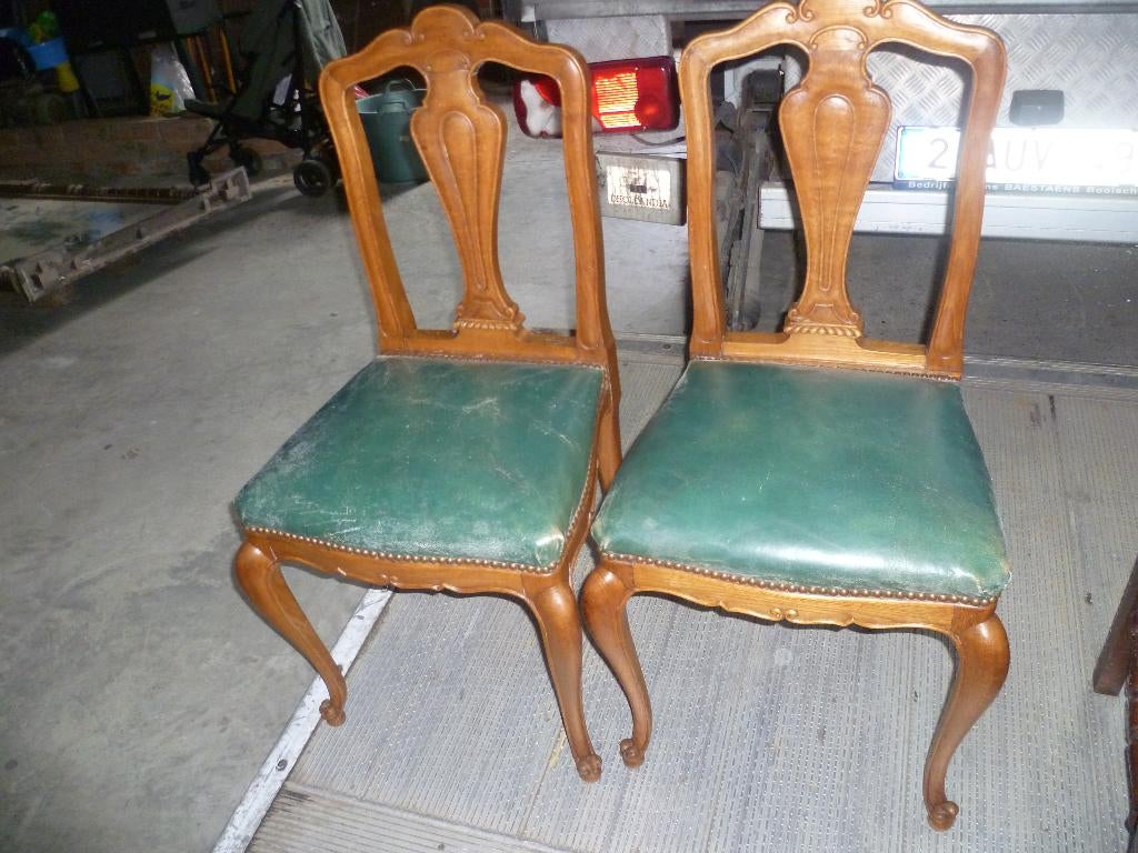 2 OUDE LOUIS XV STOELEN, Antiek en Kunst, Ophalen