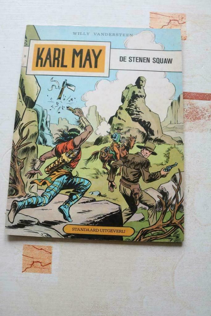Karl May Nr 38 : De stenen squaw, Gelezen, Willy Vandersteen, Eén stripboek, Ophalen of Verzenden