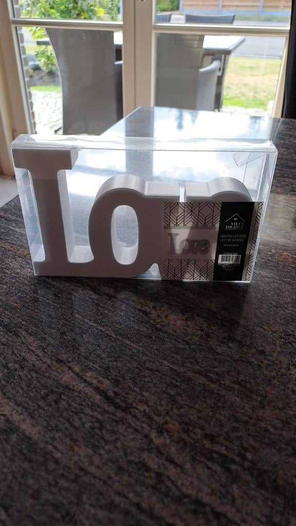 Houten letters 'LOVE', Enlèvement, Neuf