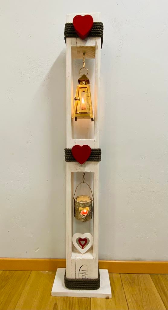 Decoratieve houten zuil, Ophalen, Zo goed als nieuw