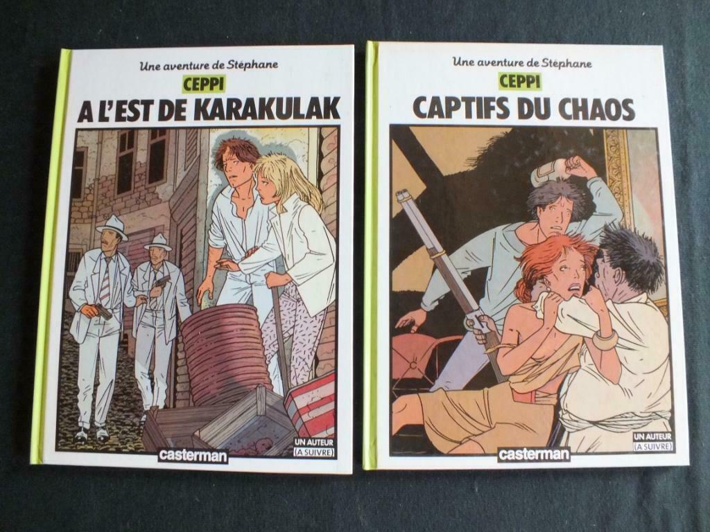 STEPHANE CLEMENT (6 ALBUMS / 3 EO).     EDITIONS CASTERMA, Boeken, Stripverhalen, Gelezen, Complete serie of reeks, Ophalen of Verzenden