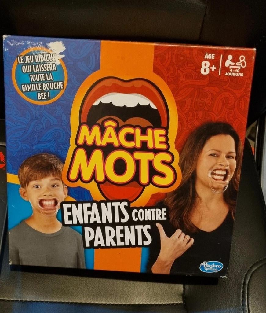 Mâche-Mots (Manque le sablier) - 8 €, Vijf spelers of meer, Ophalen of Verzenden, Gebruikt, Hasbro