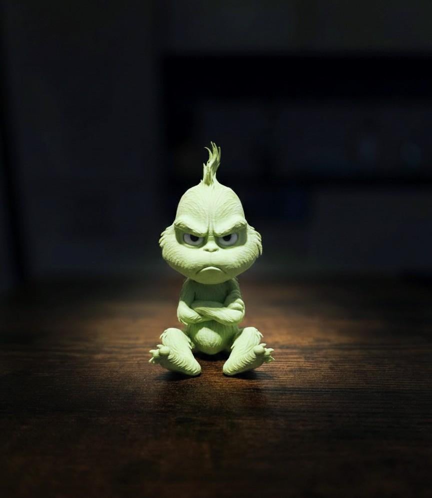 Grinch Grinch  -figuur | 3D-afdruk 15 cm, Ophalen of Verzenden, Nieuw, Groter dan 1:35, Figuur of Figuren