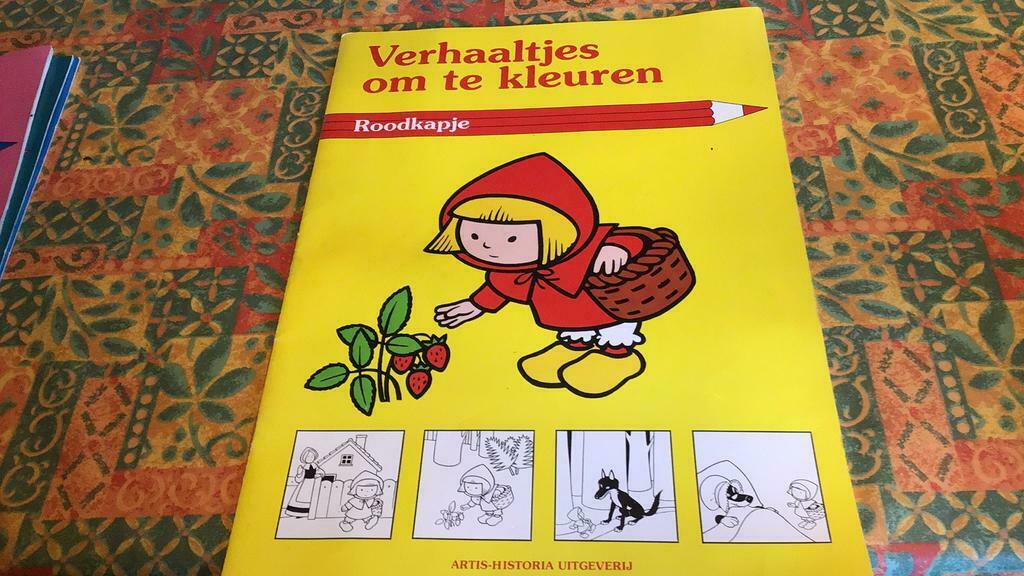 Verhaaltjes om te kleuren Artis historia (q), Ophalen of Verzenden, Gelezen